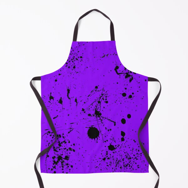 Item preview, Abstract Patterns Of Ink splattered All Over A Canvas purple version designed and sold by Cora Gregory.
