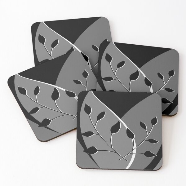 Item preview, Hojas abstractas designed and sold by ChantalDesign.