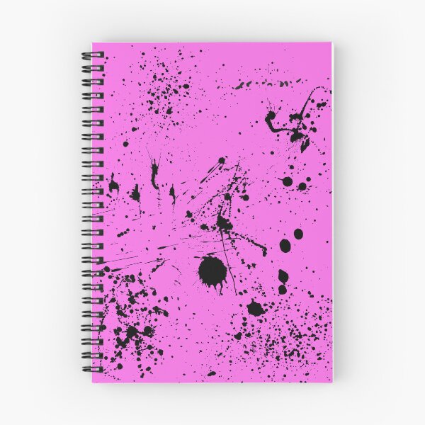 Item preview, Abstract Patterns Of Ink splattered All Over A Canvas pink version designed and sold by Cora Gregory.
