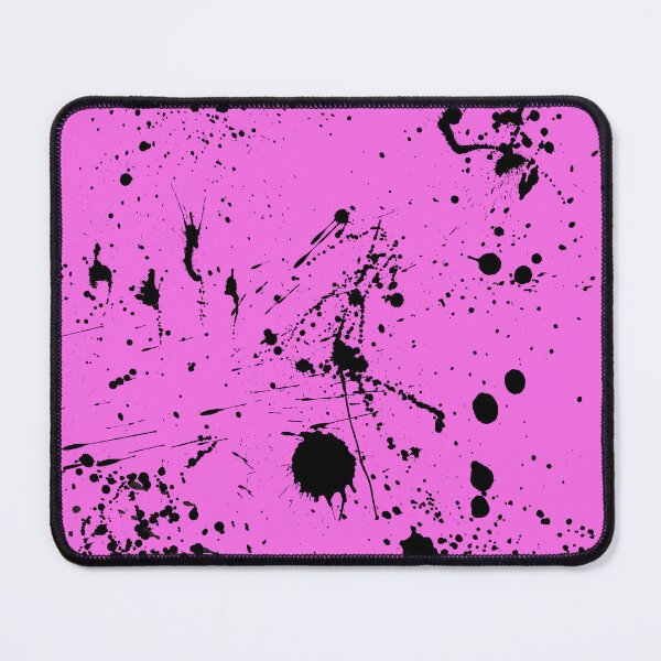 Item preview, Abstract Patterns Of Ink splattered All Over A Canvas pink version designed and sold by Cora Gregory.