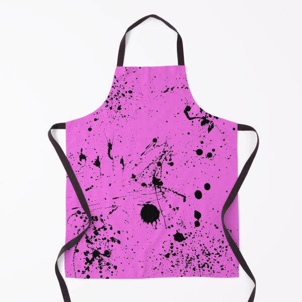 Item preview, Abstract Patterns Of Ink splattered All Over A Canvas pink version designed and sold by Cora Gregory.