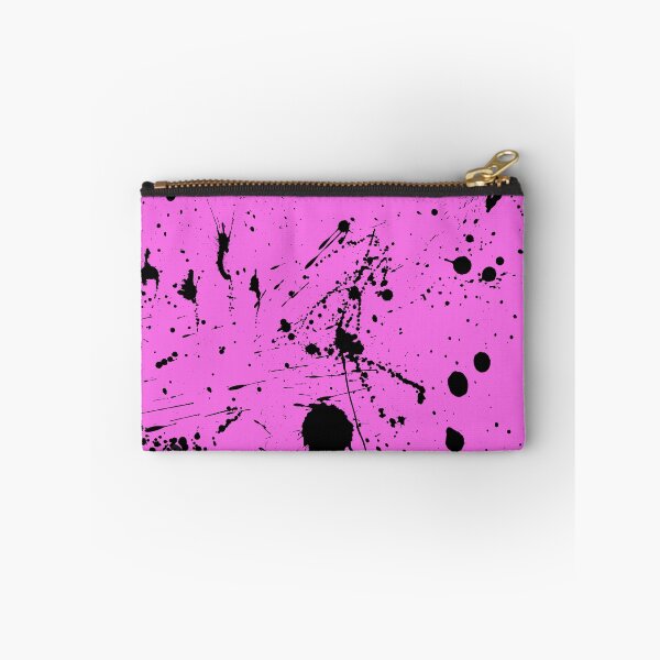Item preview, Abstract Patterns Of Ink splattered All Over A Canvas pink version designed and sold by Cora Gregory.