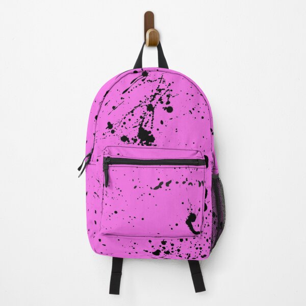 Item preview, Abstract Patterns Of Ink splattered All Over A Canvas pink version designed and sold by Cora Gregory.