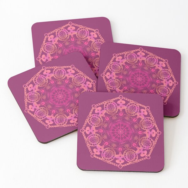Item preview, Colorful Minimalist Mandala Rustic Art Pattern Hand Drawn 7 designed and sold by lineartdesigns.