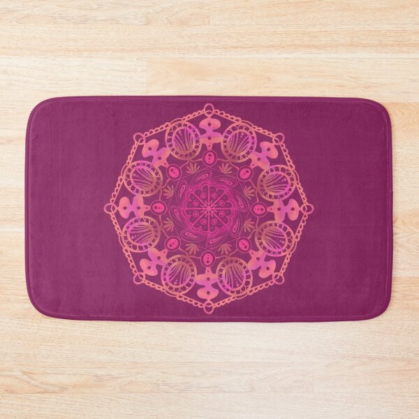 Item preview, Colorful Minimalist Mandala Rustic Art Pattern Hand Drawn 7 designed and sold by lineartdesigns.
