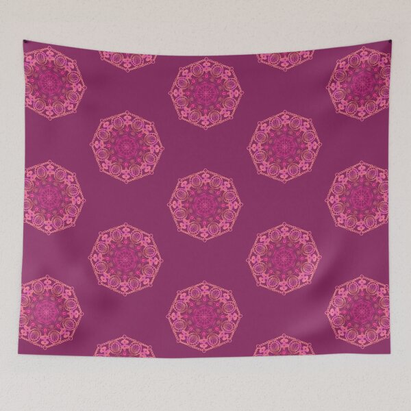 Item preview, Colorful Minimalist Mandala Rustic Art Pattern Hand Drawn 7 designed and sold by lineartdesigns.