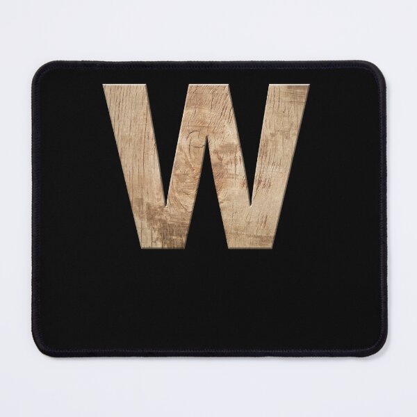 Item preview, Wooden Letter W Capital Alphabet Letter W Monogram Sweatshirt designed and sold by tarascykallalq.