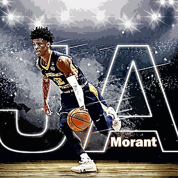 Ja Morant Art Board Print for Sale by KhalifaAnur