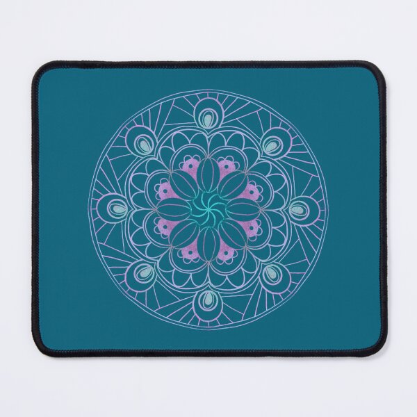 Item preview, Colorful Minimalist Mandala Rustic Art Pattern Hand Drawn 8 designed and sold by lineartdesigns.