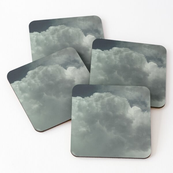 Item preview, Fluffy storm clouds designed and sold by grey-hand-art.
