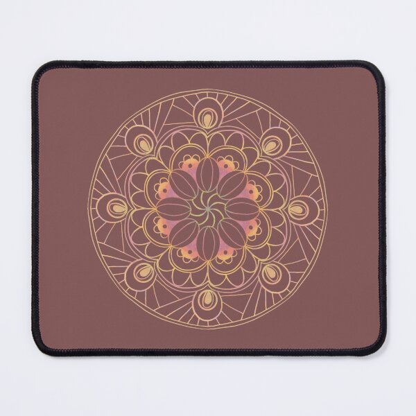 Item preview, Colorful Minimalist Mandala Rustic Art Pattern Hand Drawn 9 designed and sold by lineartdesigns.