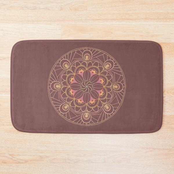 Artikelvorschau, Colorful Minimalist Mandala Rustic Art Pattern Hand Drawn 9 entworfen und verkauft von lineartdesigns.