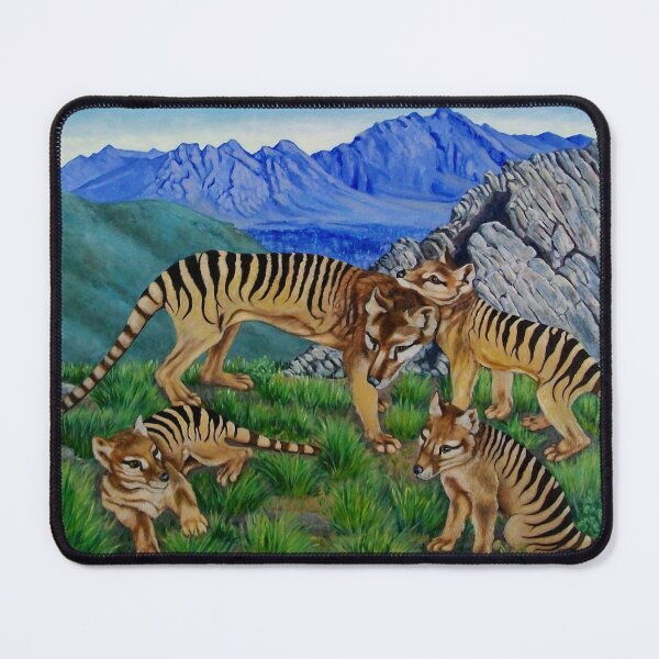 Item preview, Tasmanian Tigers Alternate Future designed and sold by BritaLeetheGallery.