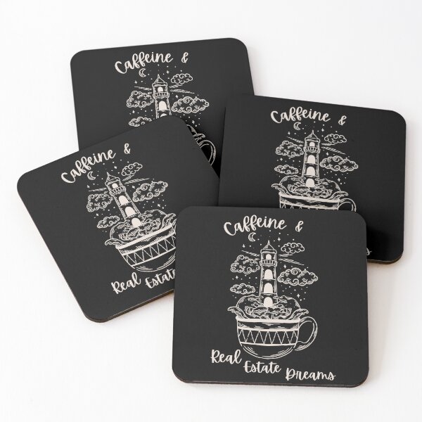 Item preview, Caffeine and Real Estate Dreams  designed and sold by jrobdesignz.