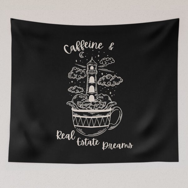 Item preview, Caffeine and Real Estate Dreams  designed and sold by jrobdesignz.