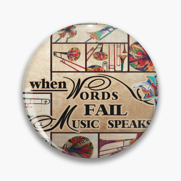 Item preview, TROMBONE - WHEN WORDS FAIL MUSIC SPEAKS designed and sold by Mnightsa.