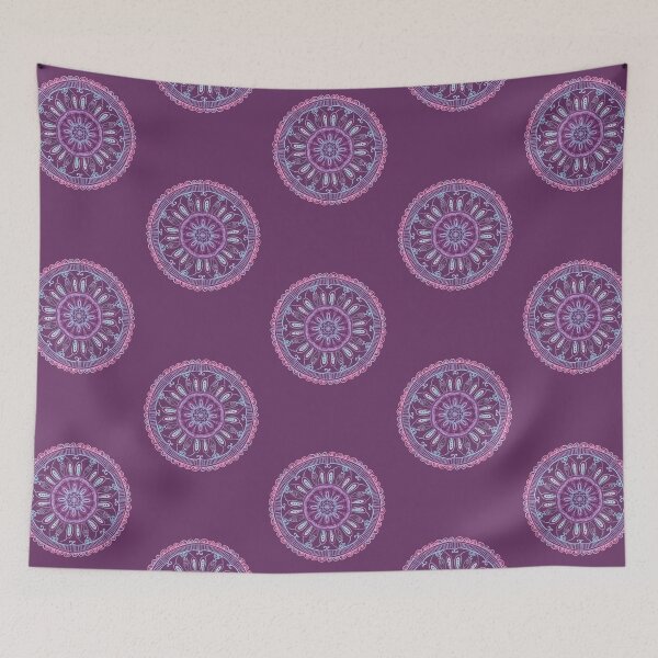 Item preview, Colorful Minimalist Mandala Rustic Art Pattern Hand Drawn 10 designed and sold by lineartdesigns.