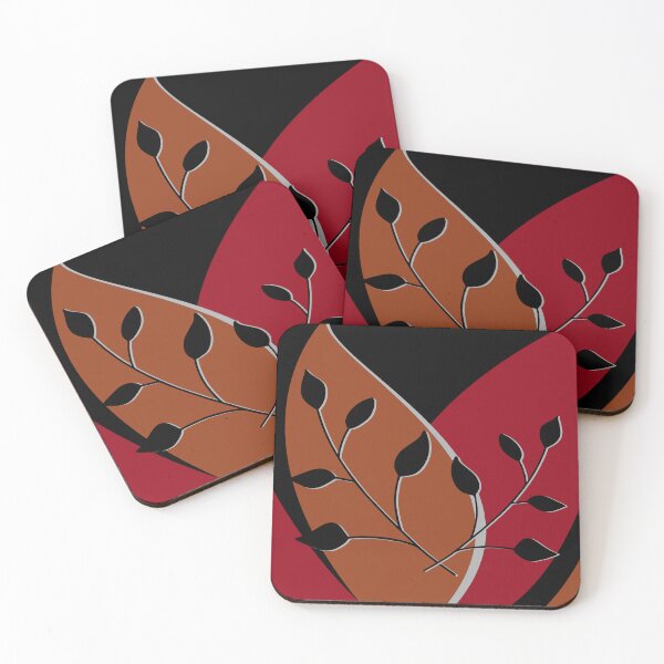 Item preview, Hojas abstractas designed and sold by ChantalDesign.
