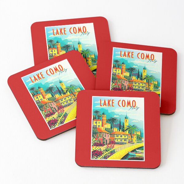 Item preview, LAKE COMO ITALY: Vintage Travel and Tourism Advertising Print designed and sold by posterbobs.