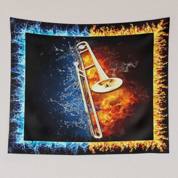 Item preview, Trombone water and fire  designed and sold by Mnightsa.