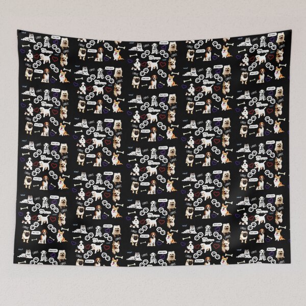 Item preview, I Luv Dogs designed and sold by TeaFairy Art.
