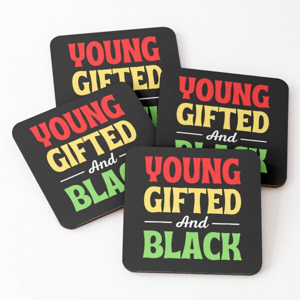 Item preview, Young Gifted And Black Africa American Quotes designed and sold by chetan786.