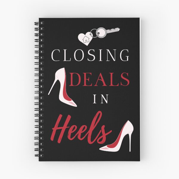 Item preview, Closing Deals In Heels Real Estate Agent designed and sold by jrobdesignz.