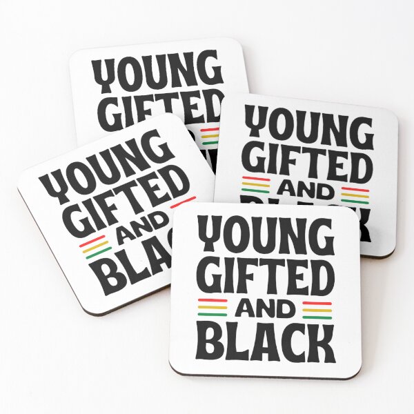 Item preview,  Young Gifted And Black Africa American Quotes designed and sold by chetan786.