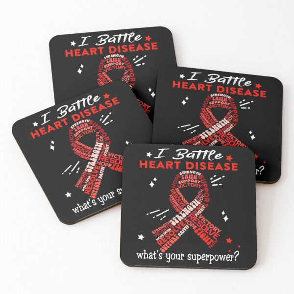 Item preview, Heart Disease Warrior, I Battle Heart Disease What's Your Superpower? designed and sold by Greggwillard.