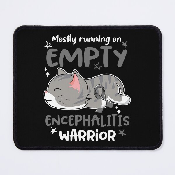 Item preview, Encephalitis Awareness, Mostly Running on Encephalitis Warrior designed and sold by Tammyilaria.