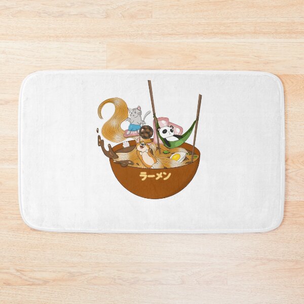 Item preview, Awesome Ramen Cute Bamboo Cat Beautiful Lucky designed and sold by TimothySheetsay.
