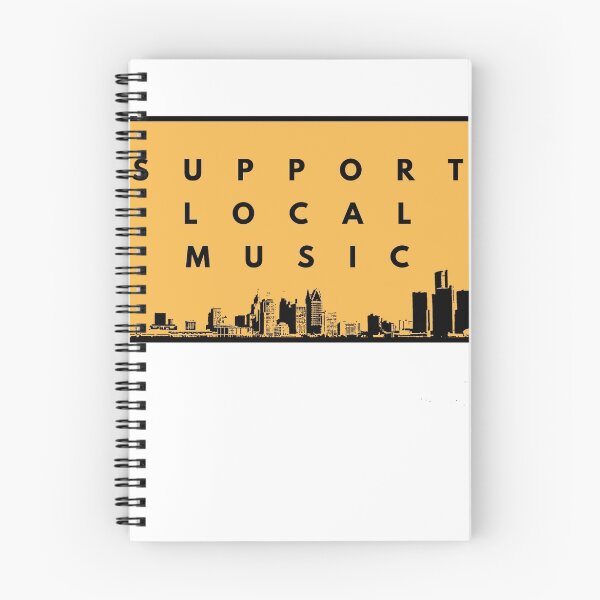 Item preview, Support Local Music designed and sold by thomasdevoy.