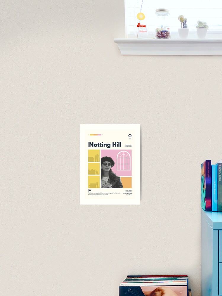 NOTTING HILL Minimalist Poster Poster for Sale by ShopOfUs