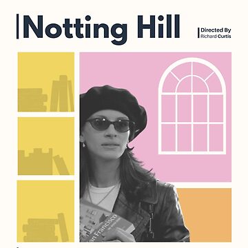 Notting Hill movie minimalist by Remake Posters