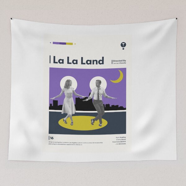 Item preview, LA LA LAND Minimalist Poster designed and sold by ShopOfUs.