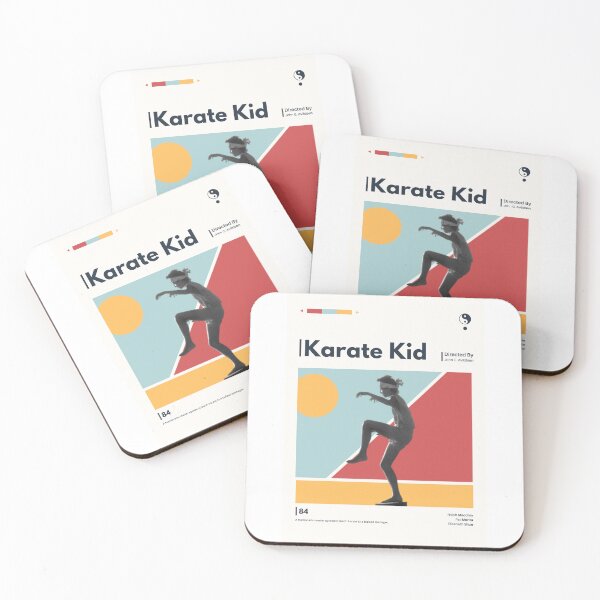 Aperçu de l'œuvre KARATE KID Minimaliste Poster créée et vendue par ShopOfUs.
