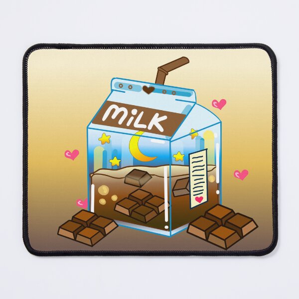 Item preview, Chocolate Milk with Background designed and sold by MarielaArtShop.