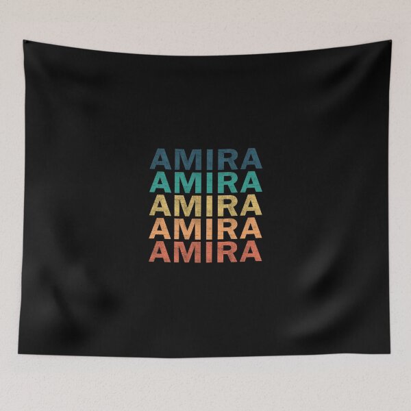 Item preview, Amira Name T Shirt - Amira Vintage Retro Name Gift Item Tee designed and sold by artiagasonya.