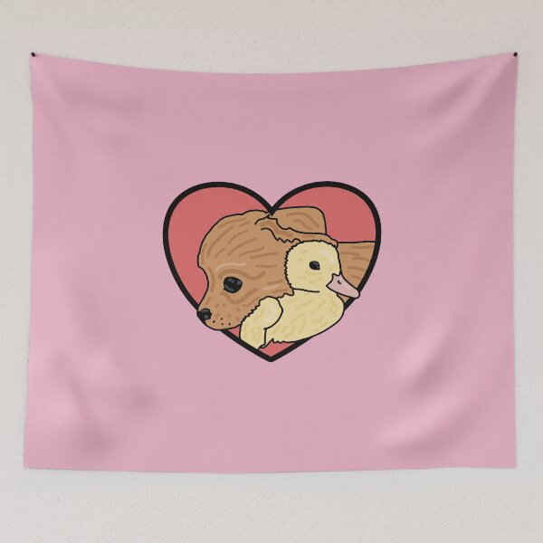 Item preview, puppy and duck designed and sold by Alec Buchan.