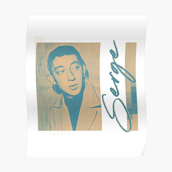Serge Gainsbourg Poster