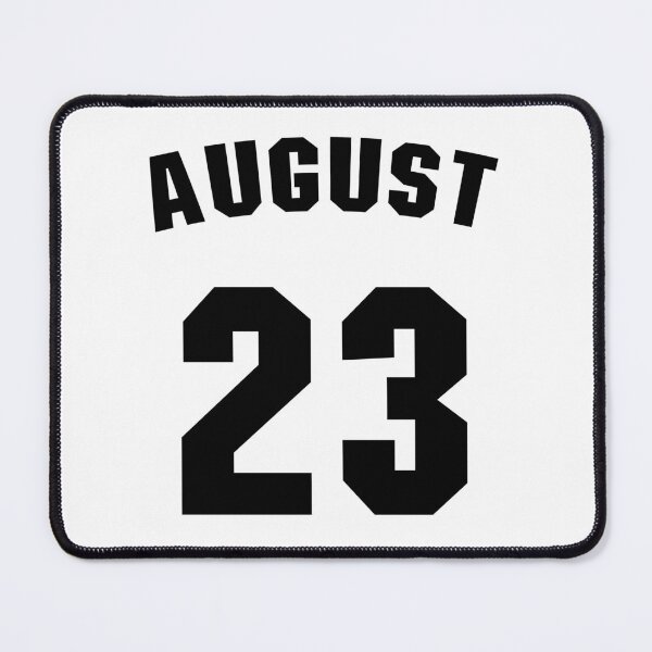 Item preview, Date of birth 23 August birthday gift sport design designed and sold by Panya-Design.