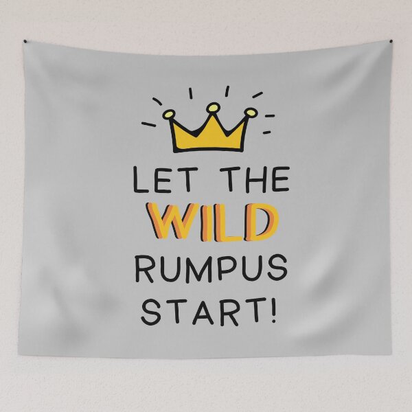 Item preview, Let The Wild Rumpus Start! designed and sold by BronikowskiART.