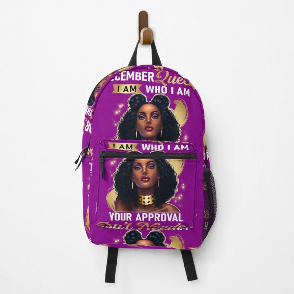 Item preview, "December Queen I am Who I Am Your Approval Isn't Needed" Afro Art designed and sold by LYSandCo.