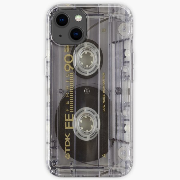 Vintage Transparent Cassette Tape iPhone Soft Case