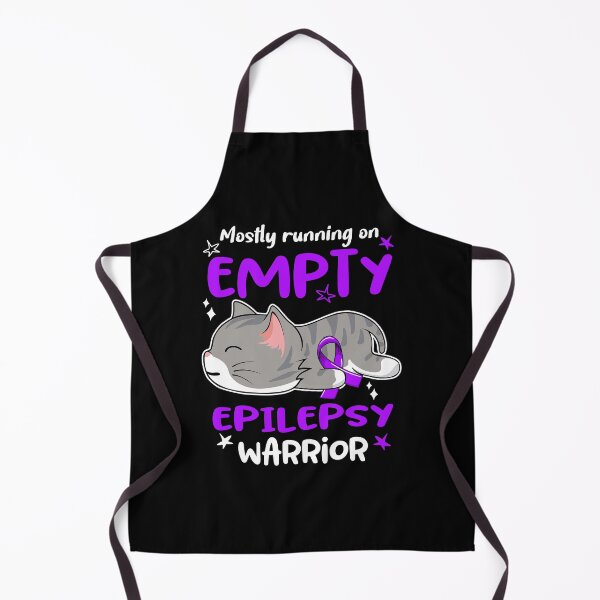 Item preview, Epilepsy Awareness, Mostly Running on Epilepsy Warrior designed and sold by Tammyilaria.