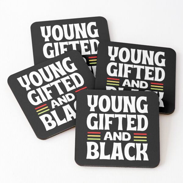 Item preview, Young Gifted And Black Africa American Quotes designed and sold by chetan786.