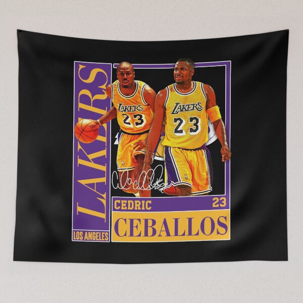 Item preview, Cedric Ceballos Basketball Signature Vintage Retro 80s 90s Rap Style Perfect Gift For Basketball Lovers designed and sold by AdalineFranecki.