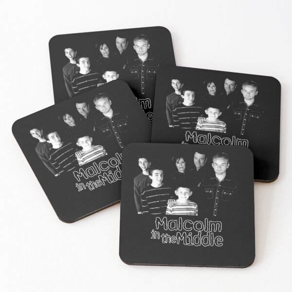 Item preview, The Middles White and Black Design Malcolms Characters designed and sold by DeniseJames5.