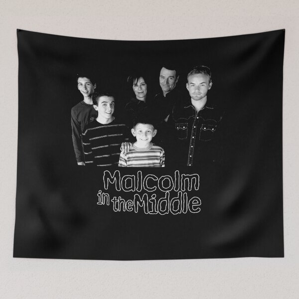 Item preview, The Middles White and Black Design Malcolms Characters designed and sold by DeniseJames5.