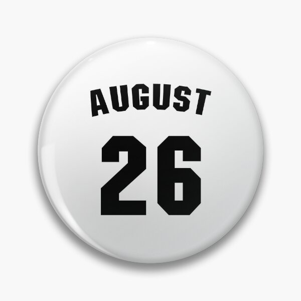 Item preview, Date of birth  26 August  birthday gift sport design designed and sold by Panya-Design.